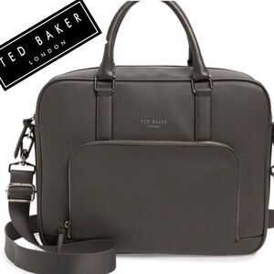 TED BAKER LONDON Coulter Faux Leather Document Bag